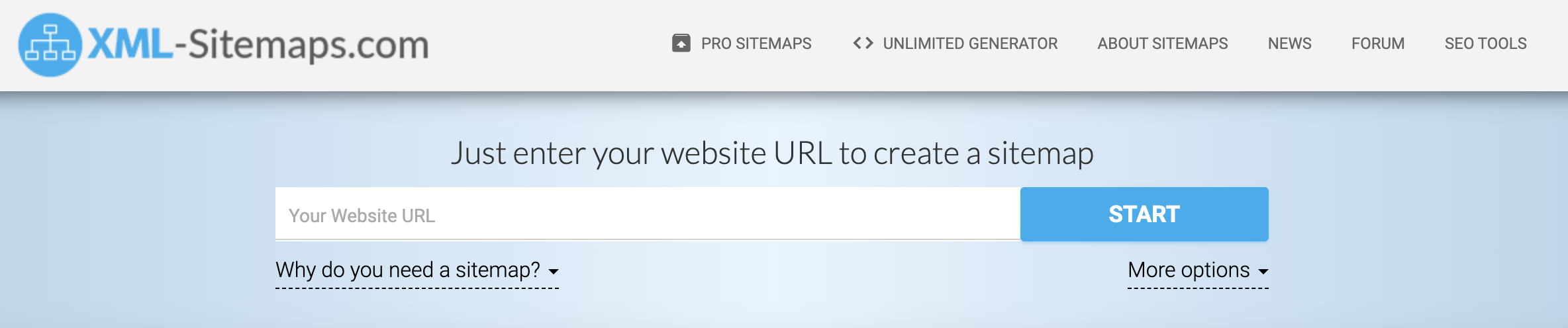 XML Sitemap generator